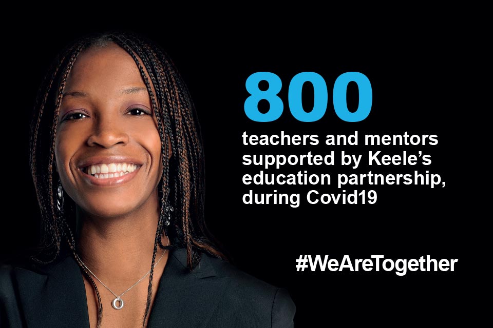 800 teachers supported by Keele's education partnership